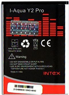 Intex 1600mAh Battery (For Aqua Y2 Pro)