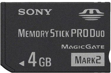 Sony PRO Duo MARK2 MS-MT4G 4GB Memory Card