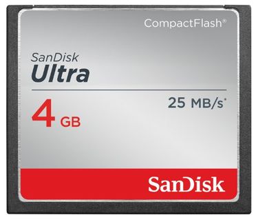 SanDisk Ultra 4GB CF Memory Card
