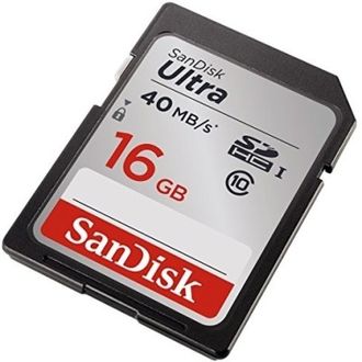 SanDisk Ultra 16 GB 30MB/S Class 6 SDHC Memory Card