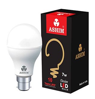 Ashim Desire 7W B22 LED Bulb (Cool Day Light, Pack Of 4)