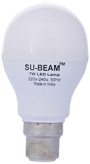 Su-Beam 7 W B22 LED Bulb (Cool White, Pack of 20)