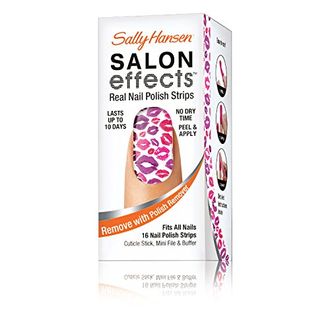 Sally Hansen Salon Effects Real Nail Polish Strips (Giving Lip)