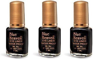 Blue Heaven Regular Eye Liner (Black) (Set of 3)