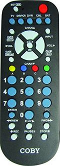 Coby CRC-01 5 in 1 Universal Remote