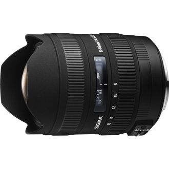 Sigma 8-16mm f/4.5-5.6 DC Lens (For Sigma DSLR)