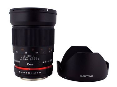 Samyang SY35M-S 35mm F1.4 Lens (For Sony Alpha35mm Lens)