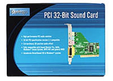 Starlogic (11000247) PCI 32-Bit Sound Card
