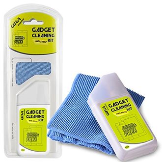 Gizga Essentials Professional Cleaning Kit (Micro-Fiber Cloth, 45ML Cleaning Solution)