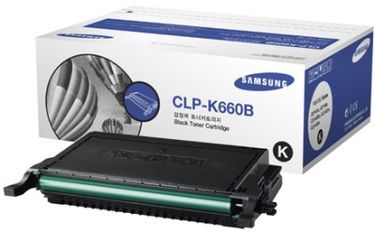 Samsung CLP K660B Black Toner Cartridge