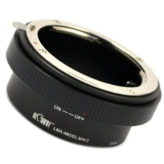 Kiwifotos  LMA-NK(G)_M4/3 Lens Mount Adapter