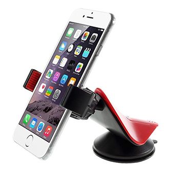 WowGadgets Universal 360° Rotating Suction Car Mobile Phone Holder