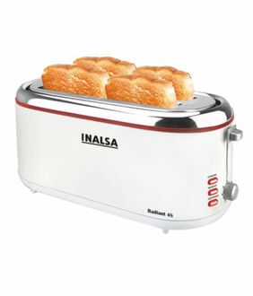 Inalsa Radiant 4S 1300W Pop Up Toaster