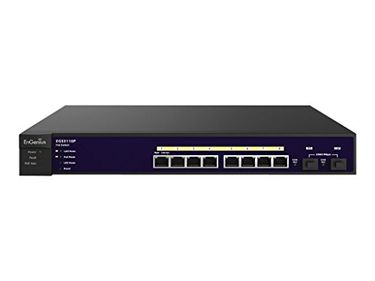 EnGenius EGS5110P 8-Port Gigabit PoE+ Smart Switch with 2 Gigabit SFP