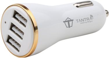 Tantra 3.4A 3-Port Car Charger