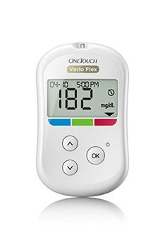 One Touch Verio Flex Glucometer With 10 Strips
