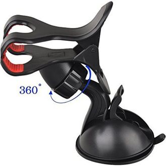 Sygtech 360 Degree Rotation Car Windshield Mount Phone Holder