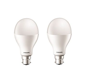 Philips Stellar Bright 20W LED Bulb (Cool Day Light, Pack of 2)