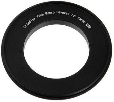 Fotodiox 77mm Reverse Mount Adapter Ring (For Canon)