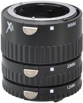Xit Auto Focus Macro Extension Tube Set (12mm,20mm,36mm) (For Nikon)