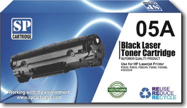 SP CARTRIDGE 05A LaserJet Black Toner Cartridge