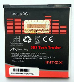 Intex Aqua 3G Plus 1400mAh Battery