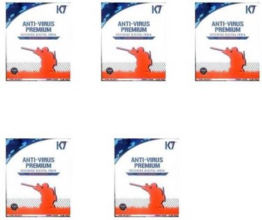 K7 Antivirus Premium 2016 5PC 1Year