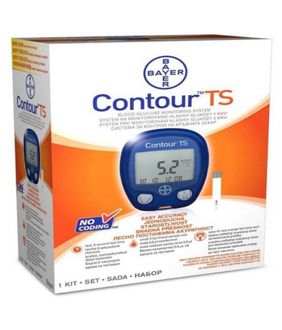 Bayer Contour TS Gluco Monitor With 25 Strips