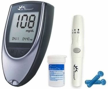 Dr. Morepen GlucoOne BG-03 Blood Glucose Meter (with 25 strips)