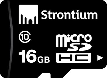 Strontium 16GB MicroSDHC Class 10 (24MB/s) Memory Card