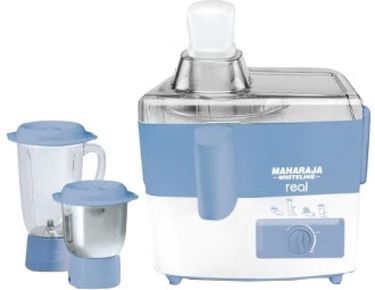Maharaja Whiteline Real 550W Juicer Mixer Grinder (2 Jar)