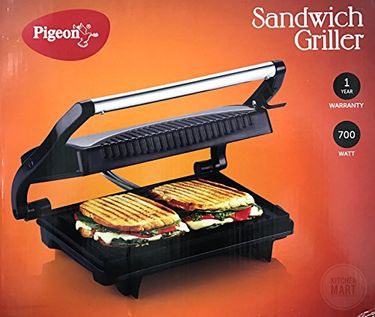 Pigeon 12377 700W 4 Slice Sandwich Griller