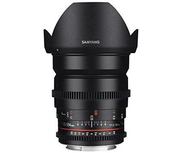 Samyang 24mm T1.5 VDSLR II Lens (For Canon )