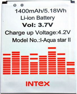 Intex 1400mAh Battery (For Intex Aqua Star II)