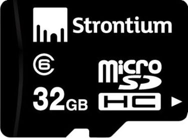 Strontium 32GB MicroSDHC Class 6 Memory Card