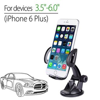 Avantree HD081 Universal 360 Degree Rotation with Suction cup Car Phone Holder