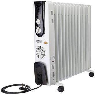 Eveready OFR13FB 2900W Oil Filled Radiator Room Heater
