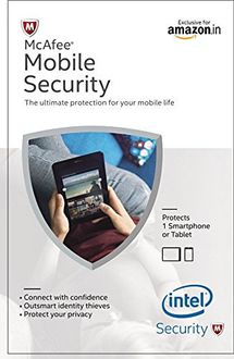 McAfee Mobile Security 1 Device,1 Year Antivirus (Voucher)