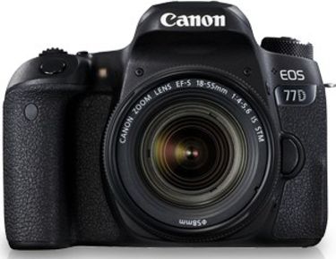 Canon EOS 77D DSLR (With EF-S18-55 IS STM Lens)