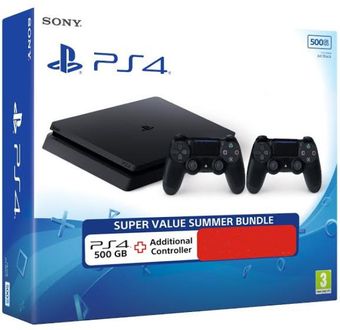 Sony PS4 Slim 500GB Ultimate Player Edition(With Extra Dual Shock 4 Controller)