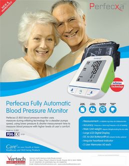 Perfecxa LS-802 BP Monitor