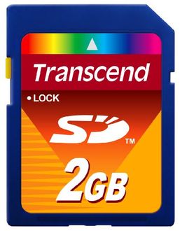 Transcend 2 GB SDHC Memory Card
