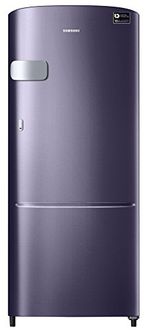 Samsung RR20M2Y2XUT/RR20M1Y2XUT/HL 192 L 5 Star Inverter Direct Cool Single Door Refrigerator (Pebble Blue)