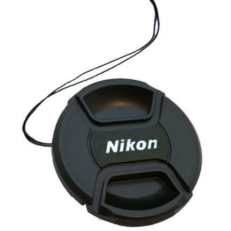 Omax 55mm Center Pinch Lens Cap (For Nikon)