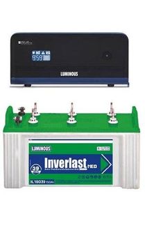 Luminous Zelio 1100 Inverter (with ILTT 18039 150Ah Flat Plate Battery)