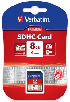 Verbatim 8 GB (Class 10) SDHC Memory Card