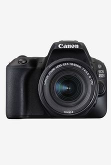 Canon EOS 200D DSLR (With EF-S 18-55mm IS STM & EF-S 55-250mm IS STM Lens)