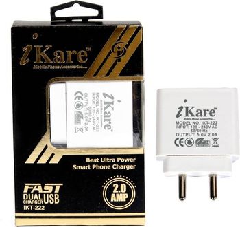 iKare IKT-222 2.0A Dual USB Charger