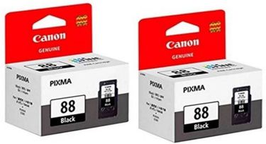 Canon Pixma 88 Black Ink Cartridge (Twin Pack)