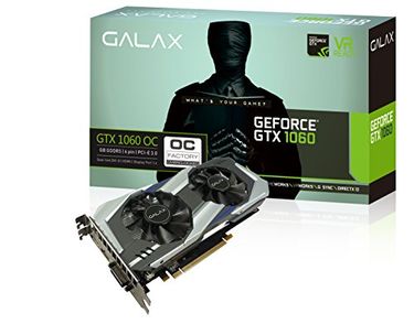 Galax GeForce GTX 1060 OC 6GB DDR5 Graphic Card